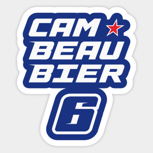 Cameron Beaubier 6 Sticker